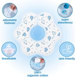Joyshare 360°Rotate Baby Bibs for Drooling,Teething,15pcs,0-24months,Disposable Baby Bibs & Sleeves for Boys & girls - Image 2